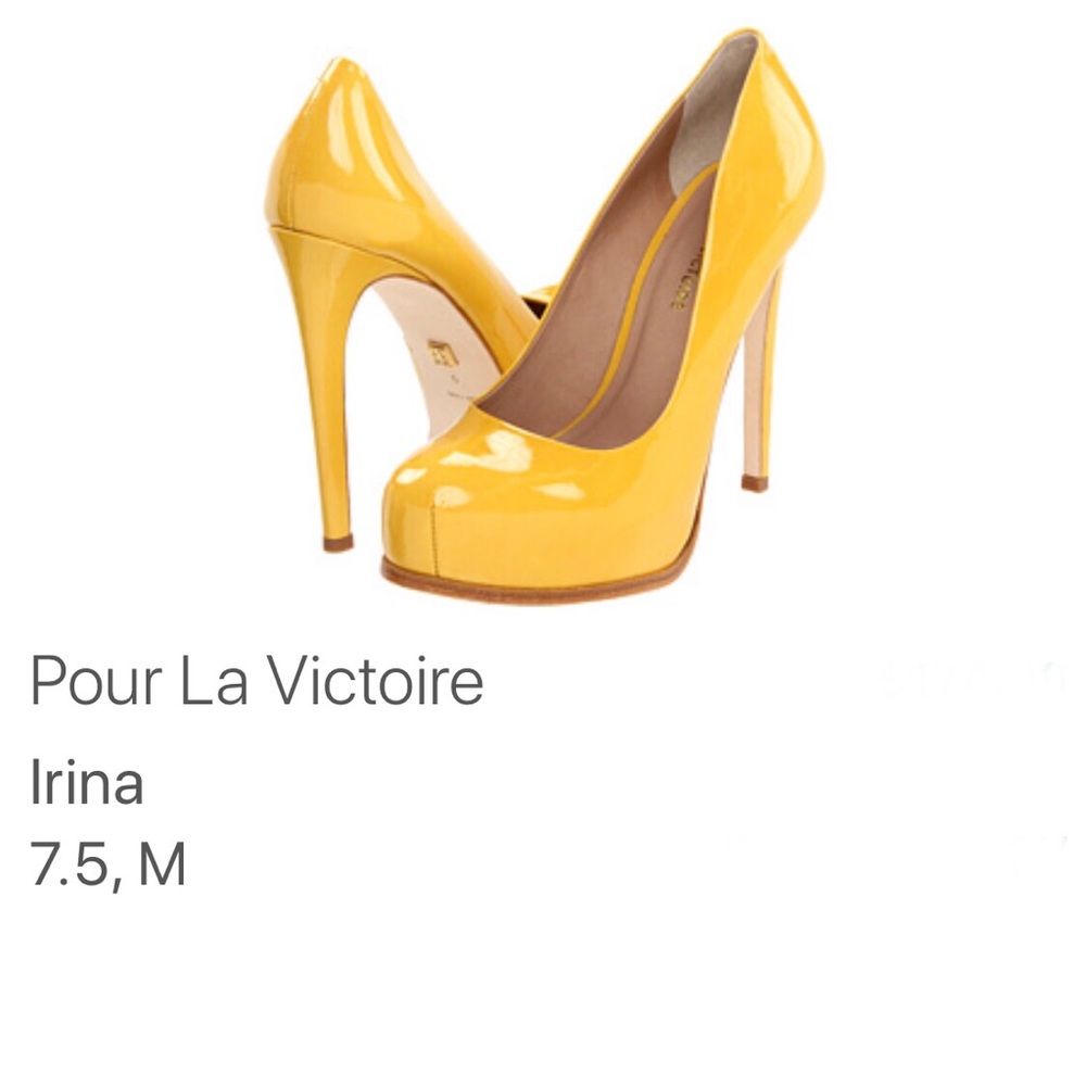 Pour La Victoire pumps